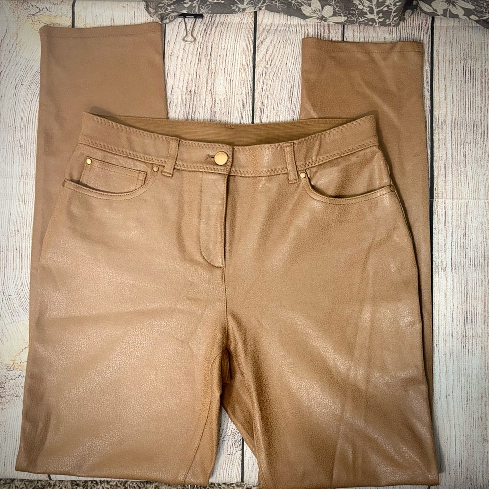 Chico's So Slimming Camel Pants